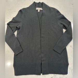 Nordstrom Cashmere Smoke Gray Cardigan